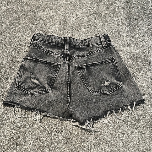 wild fable black jean shorts size 00 - Picture 2 of 2